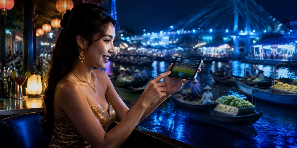 Lễ hội cá cược thể thao tại Cần Thơ với nhiều người dùng truy cập nền tảng qua điện thoại